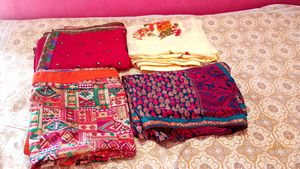 Pack Of 4 Saree