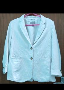 H&amp;M White Blazer
