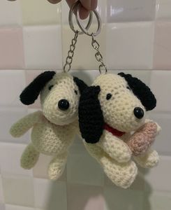 Crochet Snoopy Keychain/bagcharm/car Hanging Charm
