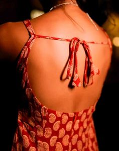 Stylish Red Printed Top