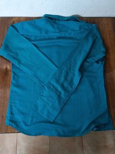 peacock  Blue Shirt