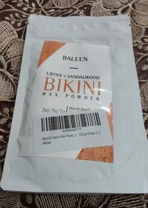 BALEEN Bikini Wax Powder - Ubtan & Sandalwood