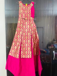 Heavy Party Wear - Lehenga and long Kurti With dup