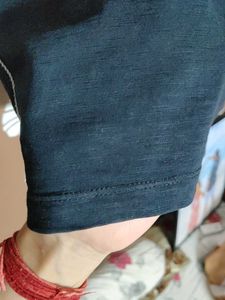 Men Black Full Sleeve T-shirt