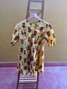 A wrap around Short Kurti