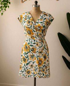 Floral Wrap Dress - Luxe &amp; Nova