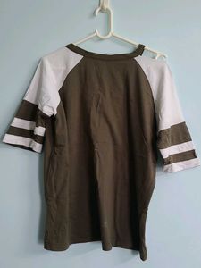 Striped Sleeve Tee
