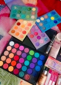 Makeup Bundle: Palettes, Lipsticks, and More!