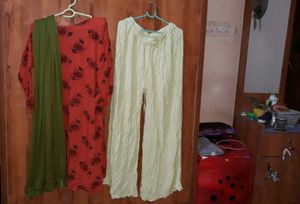 Cotton 3 Piece Suit Set