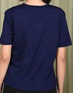 Shein Medium Length Short Sleeve Pleated Detail