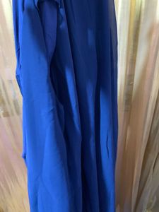 Elegant Blue Trench Coat