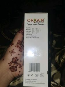 Origen Sunscreen SPF 50+ Vitamin C
