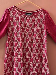 Elegant Embroidered Kurta