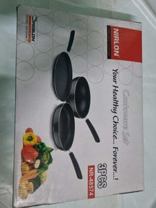 Nirlon Cookware Set - 3 Pcs