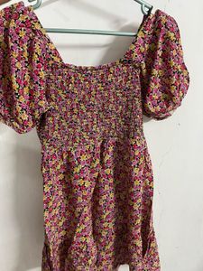 ZUDIO Floral Print Mini Dress