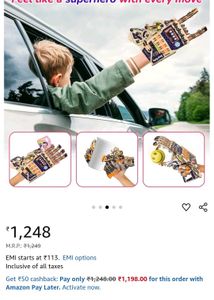 Giftinguru Robotic Mechanical Hand DIY Stem Educat