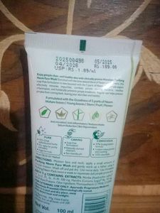 himalaya neem face wash