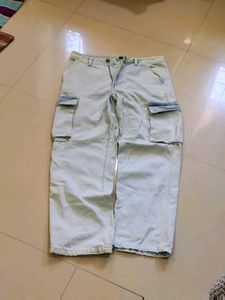 HIGHLANDER CARGO BAGGY JEANS