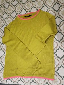 Olive Green Knit Sweater