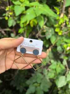 Geometric Drop Earrings