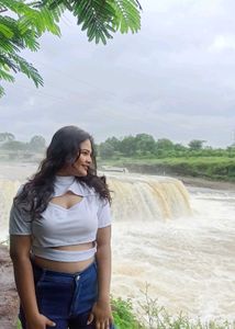 Cute White Crop Top