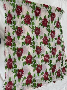 Floral print dupatta