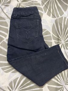 Dark Wash Capri Jeans SYDNEY Pinteresty