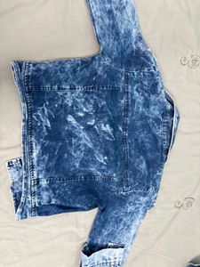 Crop Denim Jacket (rugged)