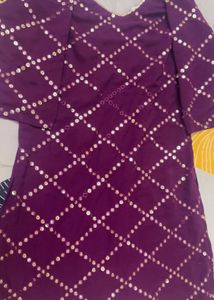 Elegant Maroon Kurta Set