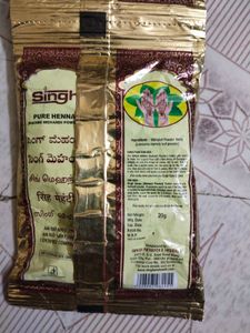 Singh Pure Henna Mehandi Powder