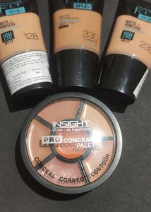 Maybelline Fit Me Foundation+ Insight Concealer