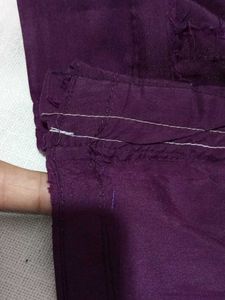 Elegant Purple Blouse