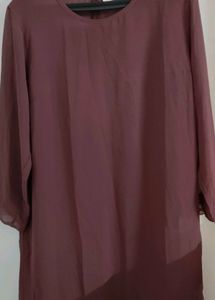 Mauve Tunic Top + 1 Free