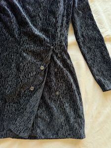 Embellished Blazer Dress