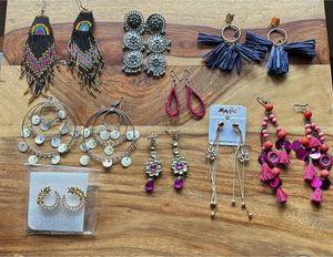 9 pair Earrings combo