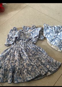 Cute Blue &amp; White Dress