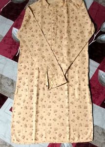 PEACH 3 PIECE KURTA SET