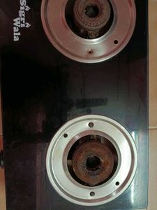 3 Burners Glass Top Stove