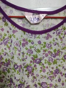 Floral Sleeveless Top