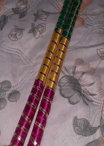 Colorful Dandiya Sticks – Festive &amp; Fun!&#34;
