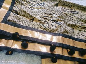 Black Partywear Dupatta