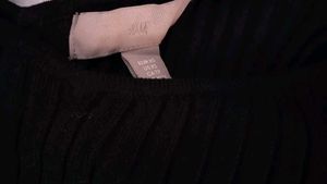 H&amp;M Black Bodycon Dress