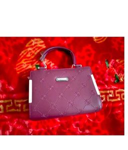 Maroon Handbag