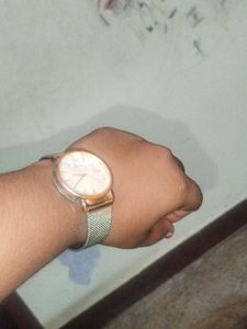 Minimalist Gold Watch