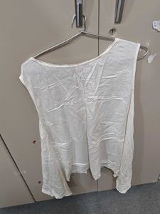 White Lace Sleeveless Top