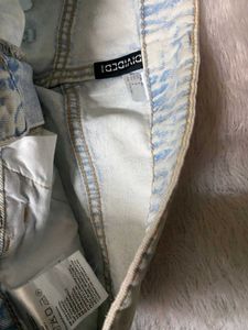 H&amp;M Light Wash Cargo Jeans