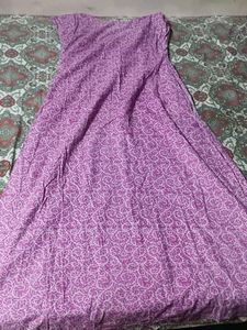 Purple Printed feeding nighty XXL