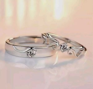 Anti Tarnish Couple Rings