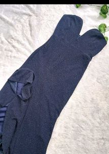 Sparkly Navy Mini Dress
