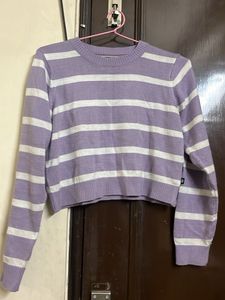 Striped Purple Sweater